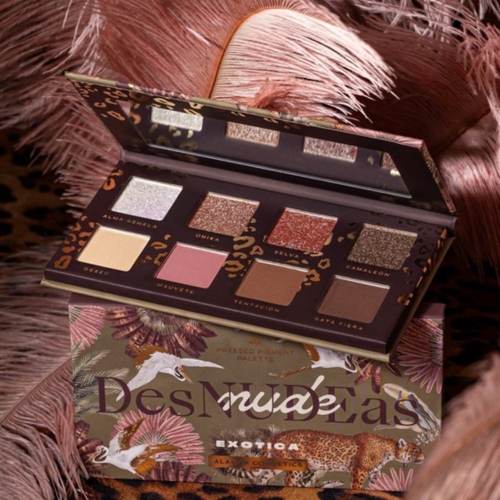 Alamar DesNUDEas Exotica Eyeshadow Palette - Bold Neutrals - Picture 1 of 9